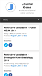 Mobile Screenshot of journalgems.com